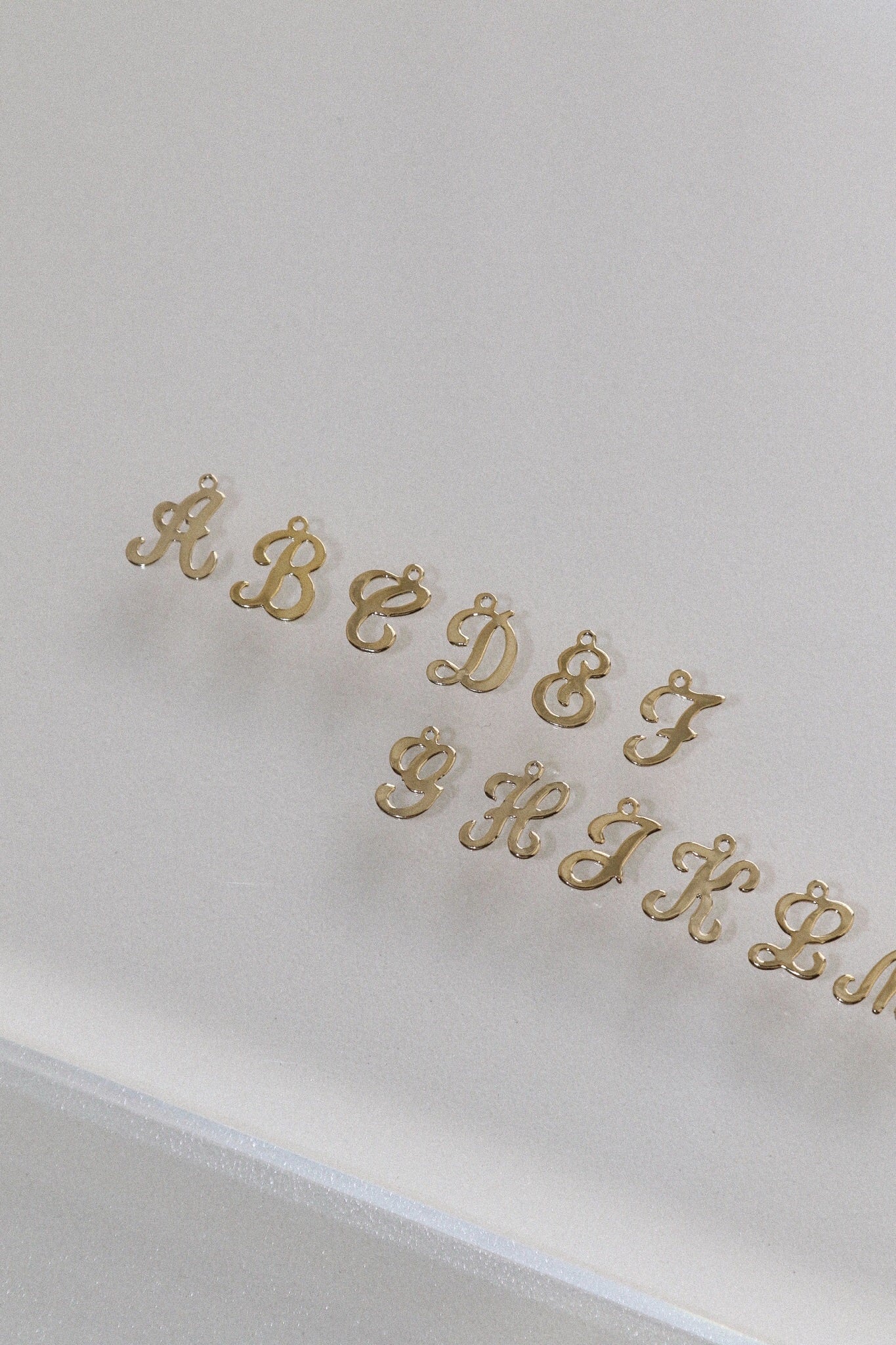 Lisbeth Initial Box Chain Necklace