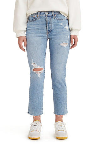 LEVIS POLY WEDGIE STRAIGHT JEANS
