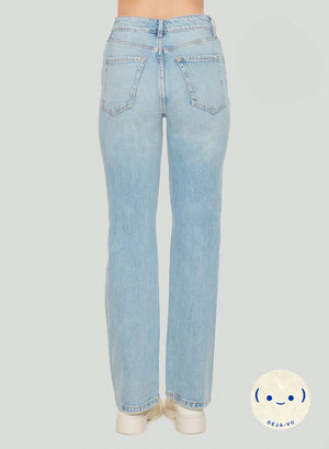 DEX HIGH RISE RELAXED BOOTLEG JEANS