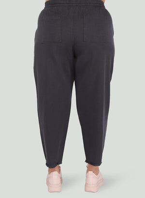 DEX PLUS TENCEL FRAYED HEM JOGGER