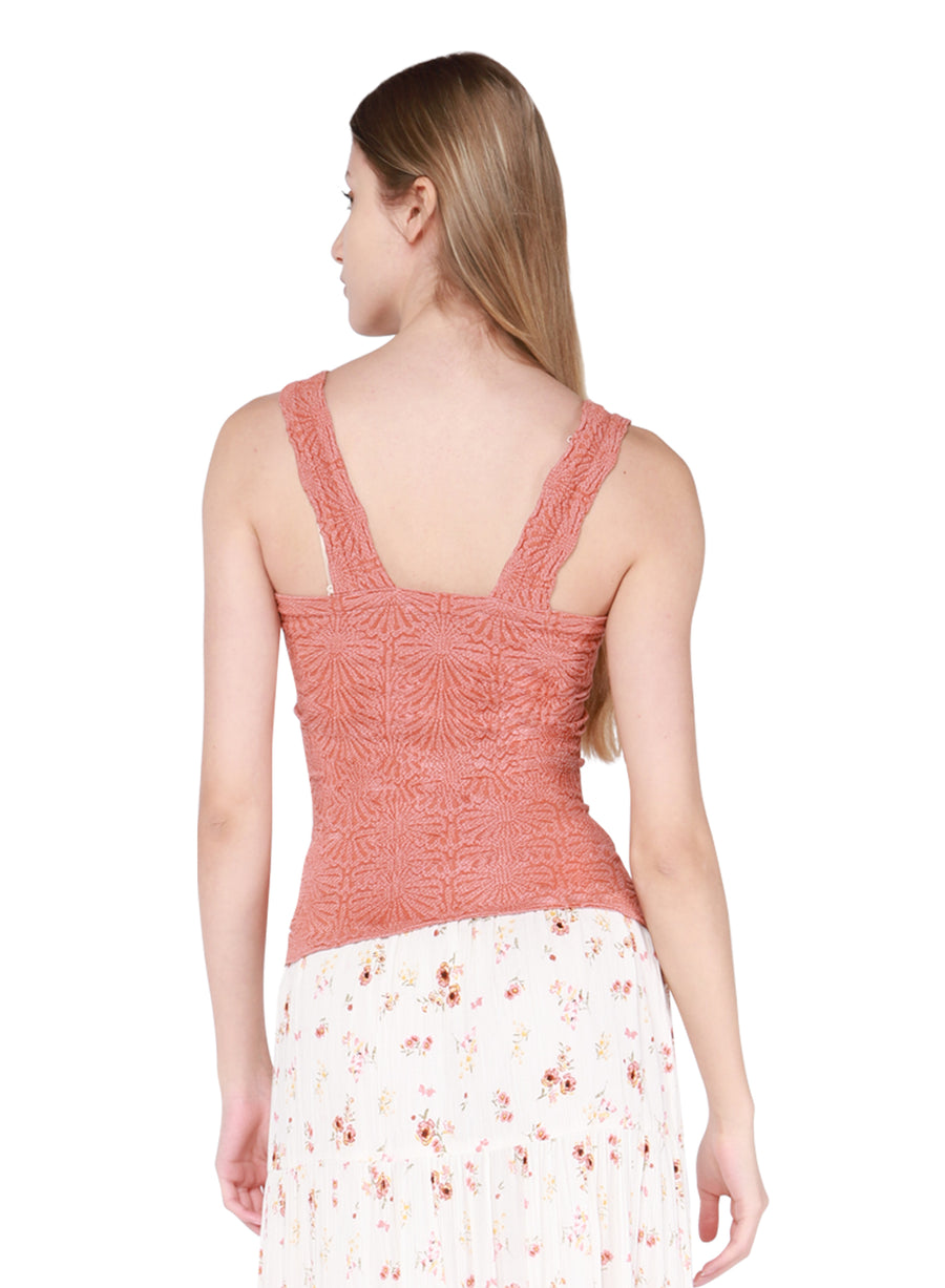 DEX TEXTURED KNIT TANK TOP